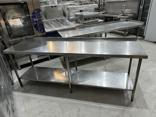 Solid Quality Stainless Steel Slimline Table