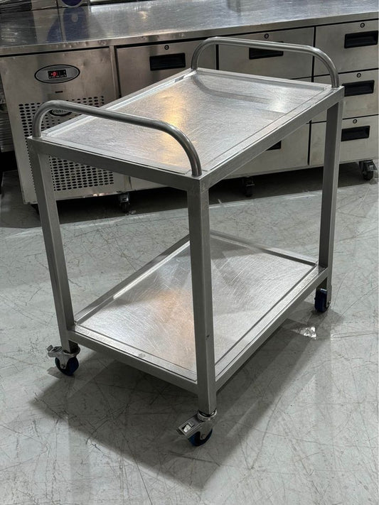 Commercial Quality Solid Stainless Steel Food Trolley