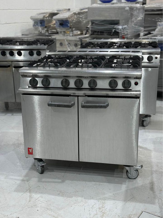 Falcon Six Burner Natural Gas Cooker