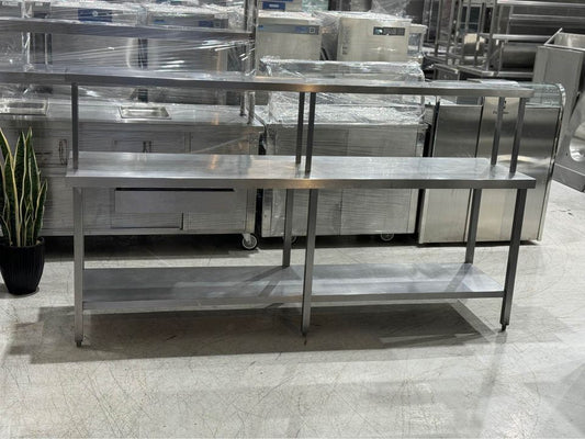 Commercial Large Solid Stainless Steel Table