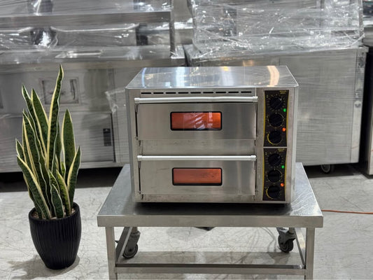 Double Deck Pizza Oven – Single Phase