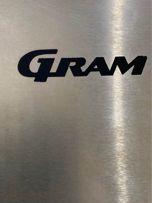 Gram Double Door Upright Commercial Fridge - Refrigeration