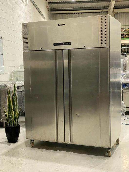 Gram Double Door Upright Commercial Fridge - Refrigeration