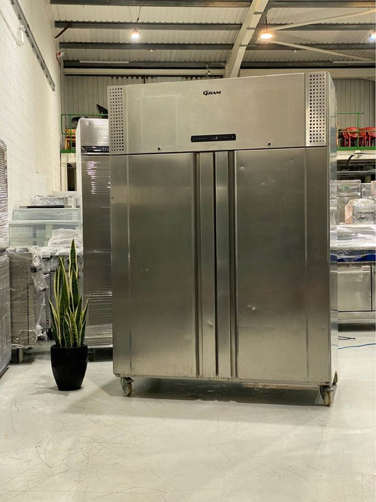 Gram Double Door Upright Commercial Fridge - Refrigeration