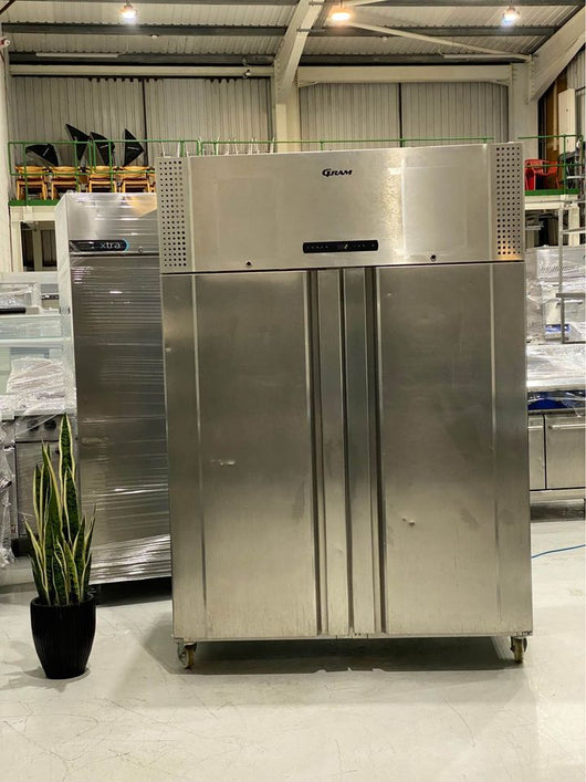 Gram Double Door Upright Commercial Fridge - Refrigeration