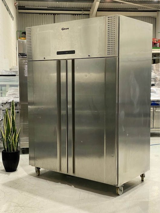 Gram Double Door Upright Commercial Fridge - Refrigeration