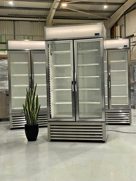 Supermarket - Commercial Double Door Display Fridge (TRUE) - Bottle Coolers